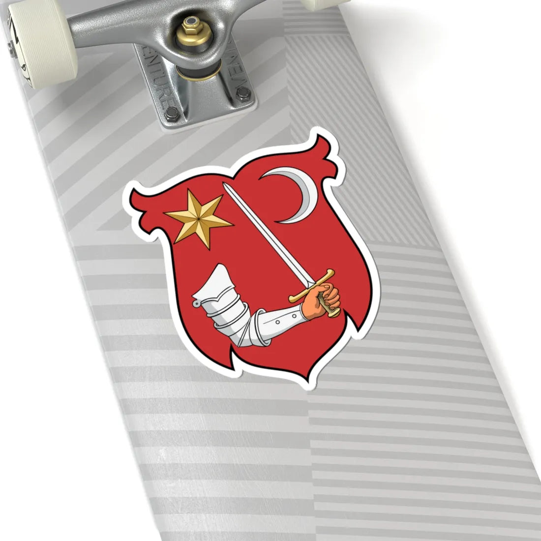 Coa Hungary County Hont history (Hungary) (Coat of Arms) STICKER Vinyl Kiss-Cut Decal - The Sticker Space