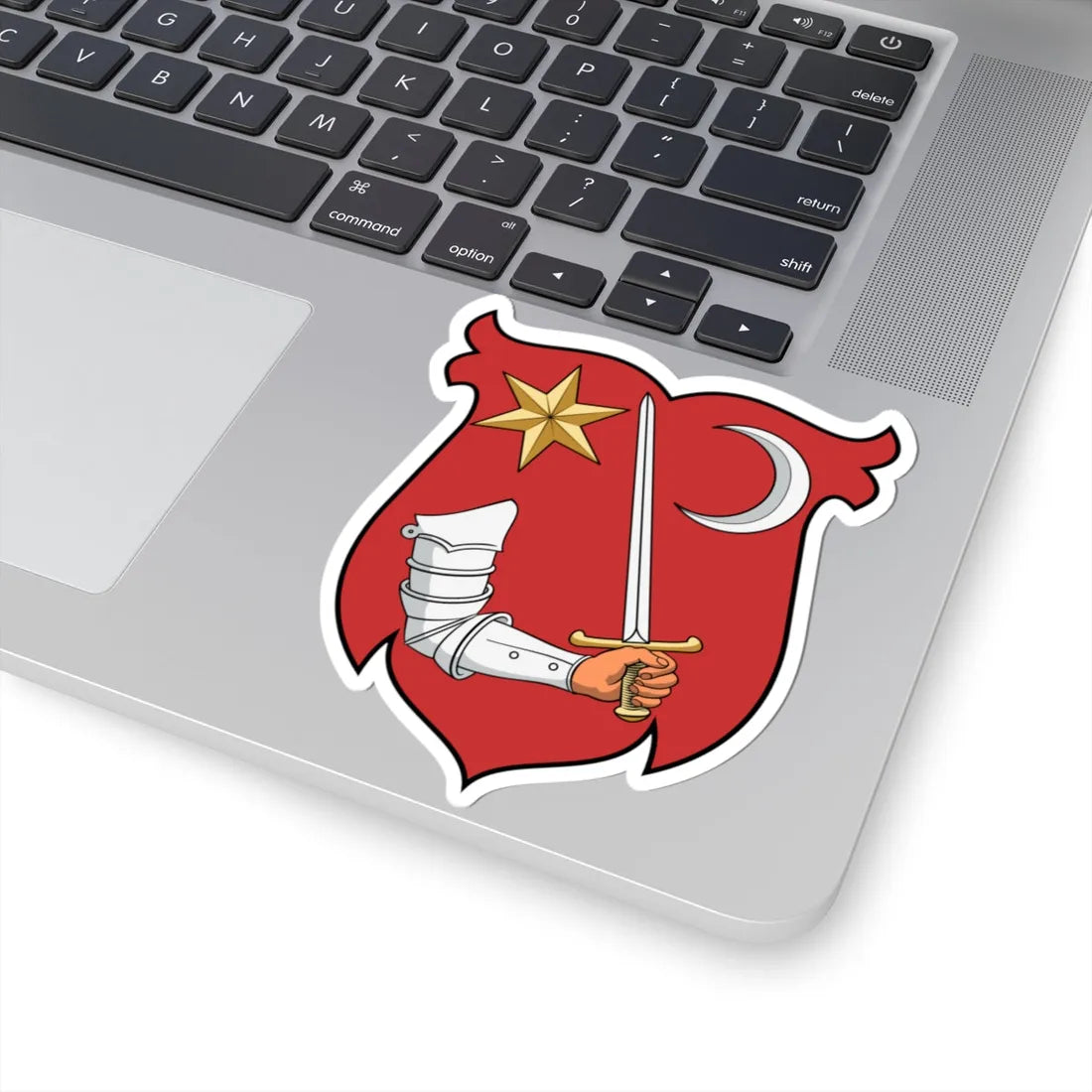 Coa Hungary County Hont history (Hungary) (Coat of Arms) STICKER Vinyl Kiss-Cut Decal - The Sticker Space