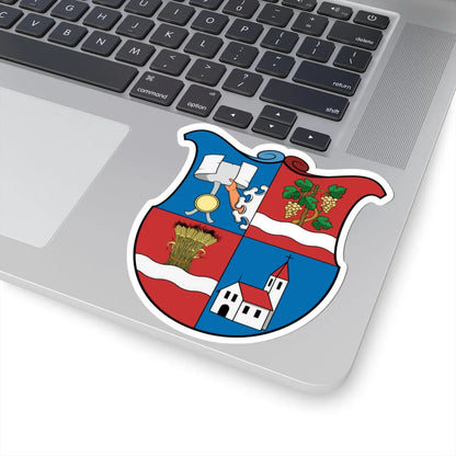 Coa Hungary County Kolozs history (Hungary) (Coat of Arms) STICKER Vinyl Kiss-Cut Decal - The Sticker Space