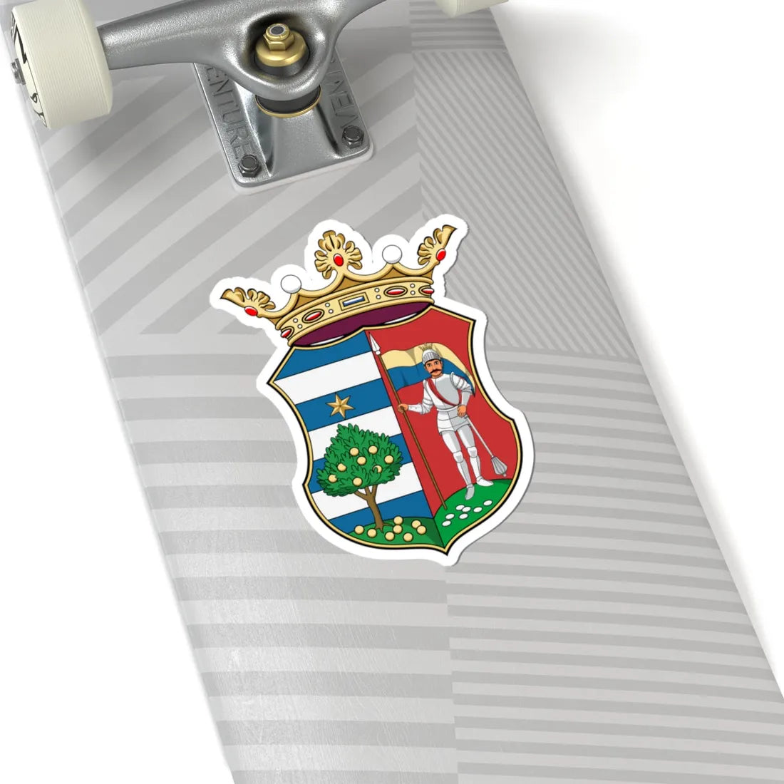 Coa Hungary County Maros-Torda history (Hungary) (Coat of Arms) STICKER Vinyl Kiss-Cut Decal - The Sticker Space