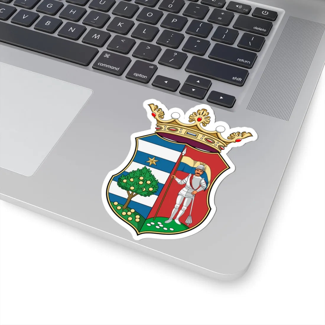 Coa Hungary County Maros-Torda history (Hungary) (Coat of Arms) STICKER Vinyl Kiss-Cut Decal - The Sticker Space