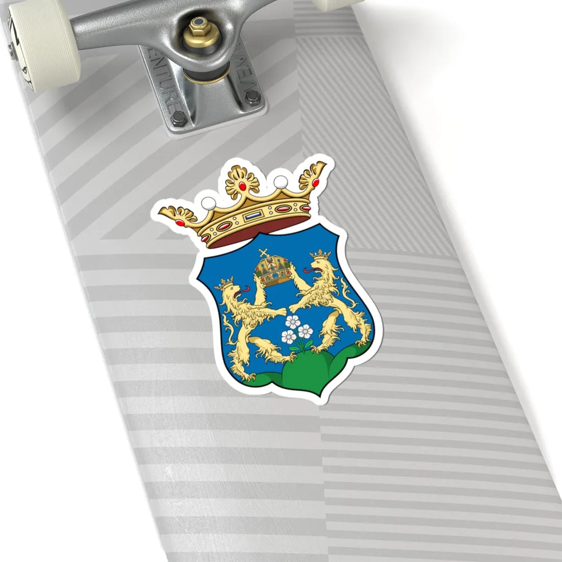 Coa Hungary County Moson history (Hungary) (Coat of Arms) STICKER Vinyl Kiss-Cut Decal - The Sticker Space