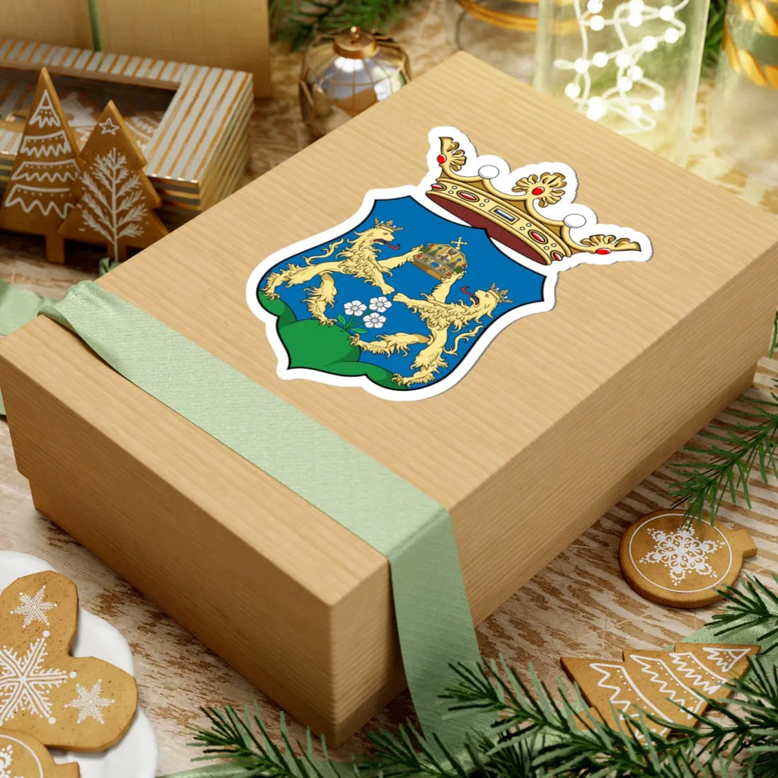 Coa Hungary County Moson history (Hungary) (Coat of Arms) STICKER Vinyl Kiss-Cut Decal - The Sticker Space