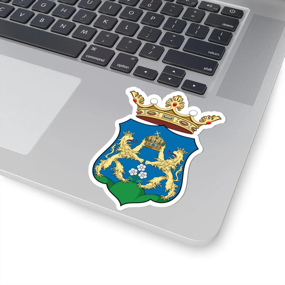 Coa Hungary County Moson history (Hungary) (Coat of Arms) STICKER Vinyl Kiss-Cut Decal - The Sticker Space