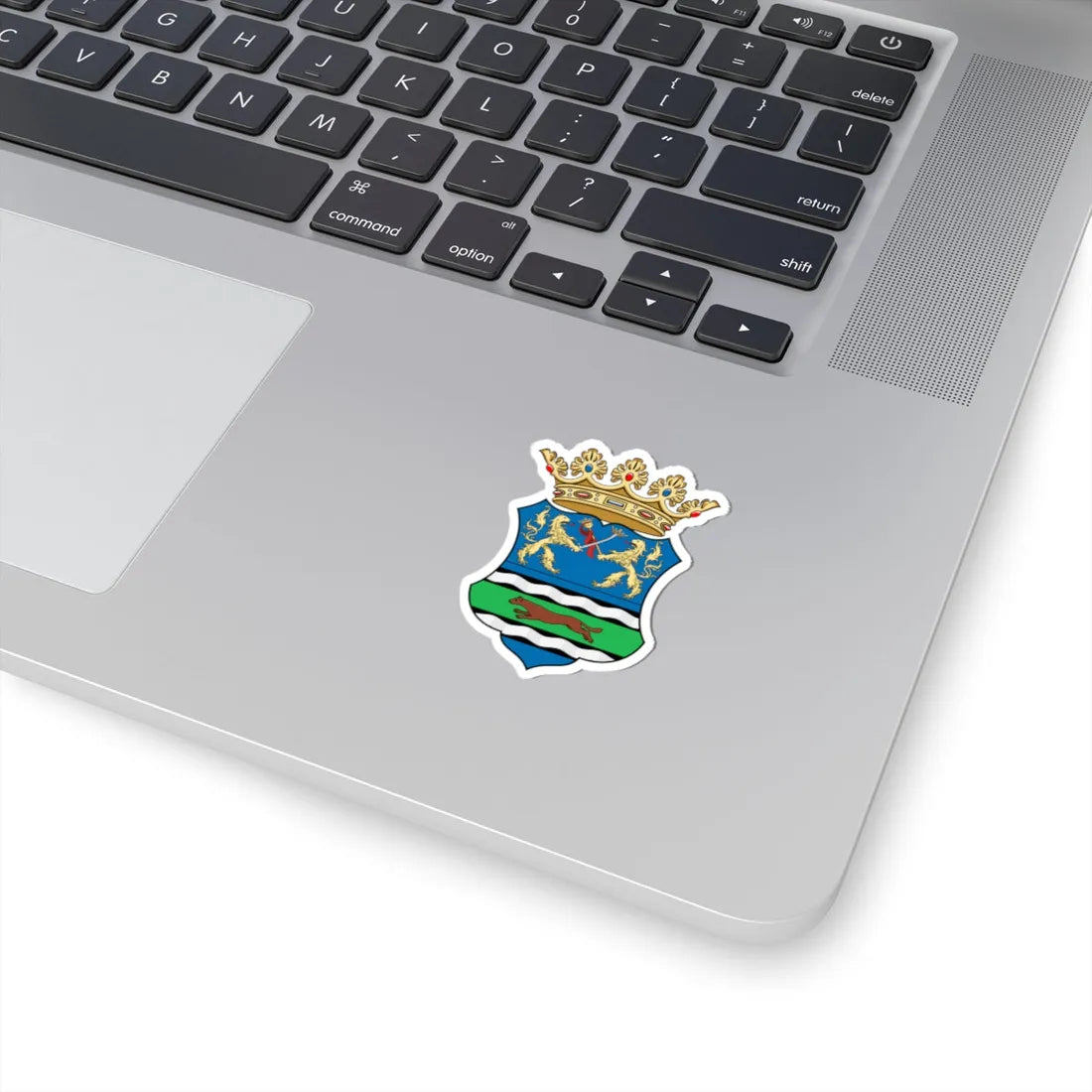 Coa Hungary County Pozsega history (Hungary) (Coat of Arms) STICKER Vinyl Kiss-Cut Decal - The Sticker Space