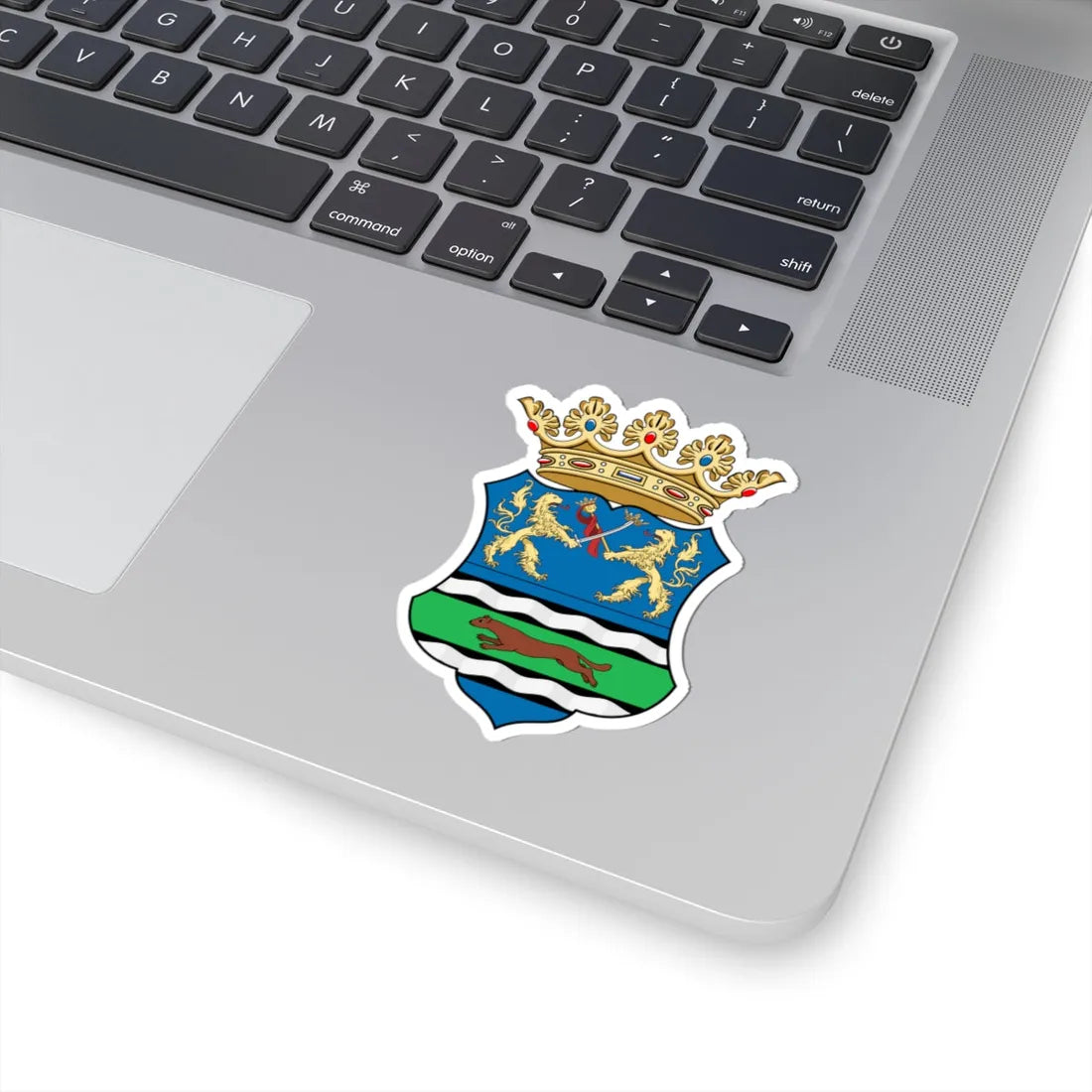 Coa Hungary County Pozsega history (Hungary) (Coat of Arms) STICKER Vinyl Kiss-Cut Decal - The Sticker Space