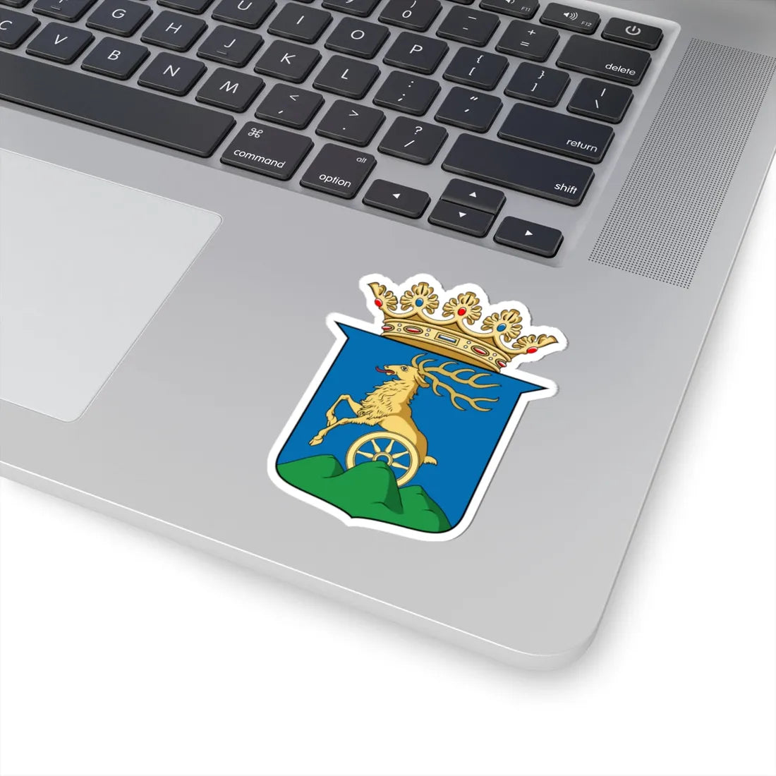 CoA Hungary County Pozsony history (Hungary) (Coat of Arms) STICKER Vinyl Kiss-Cut Decal - The Sticker Space