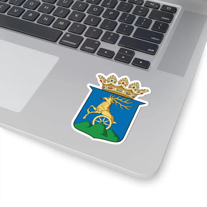 CoA Hungary County Pozsony history (Hungary) (Coat of Arms) STICKER Vinyl Kiss-Cut Decal - The Sticker Space
