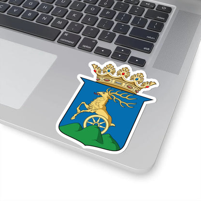 CoA Hungary County Pozsony history (Hungary) (Coat of Arms) STICKER Vinyl Kiss-Cut Decal - The Sticker Space
