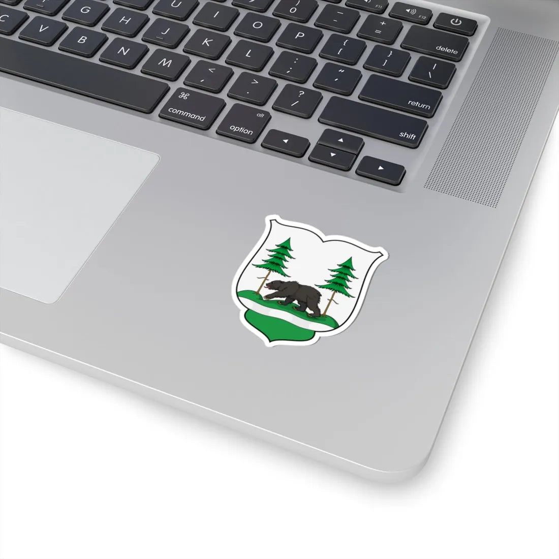 Coa Hungary County Árva history (Hungary) (Coat of Arms) STICKER Vinyl Kiss-Cut Decal - The Sticker Space