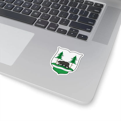Coa Hungary County Árva history (Hungary) (Coat of Arms) STICKER Vinyl Kiss-Cut Decal - The Sticker Space