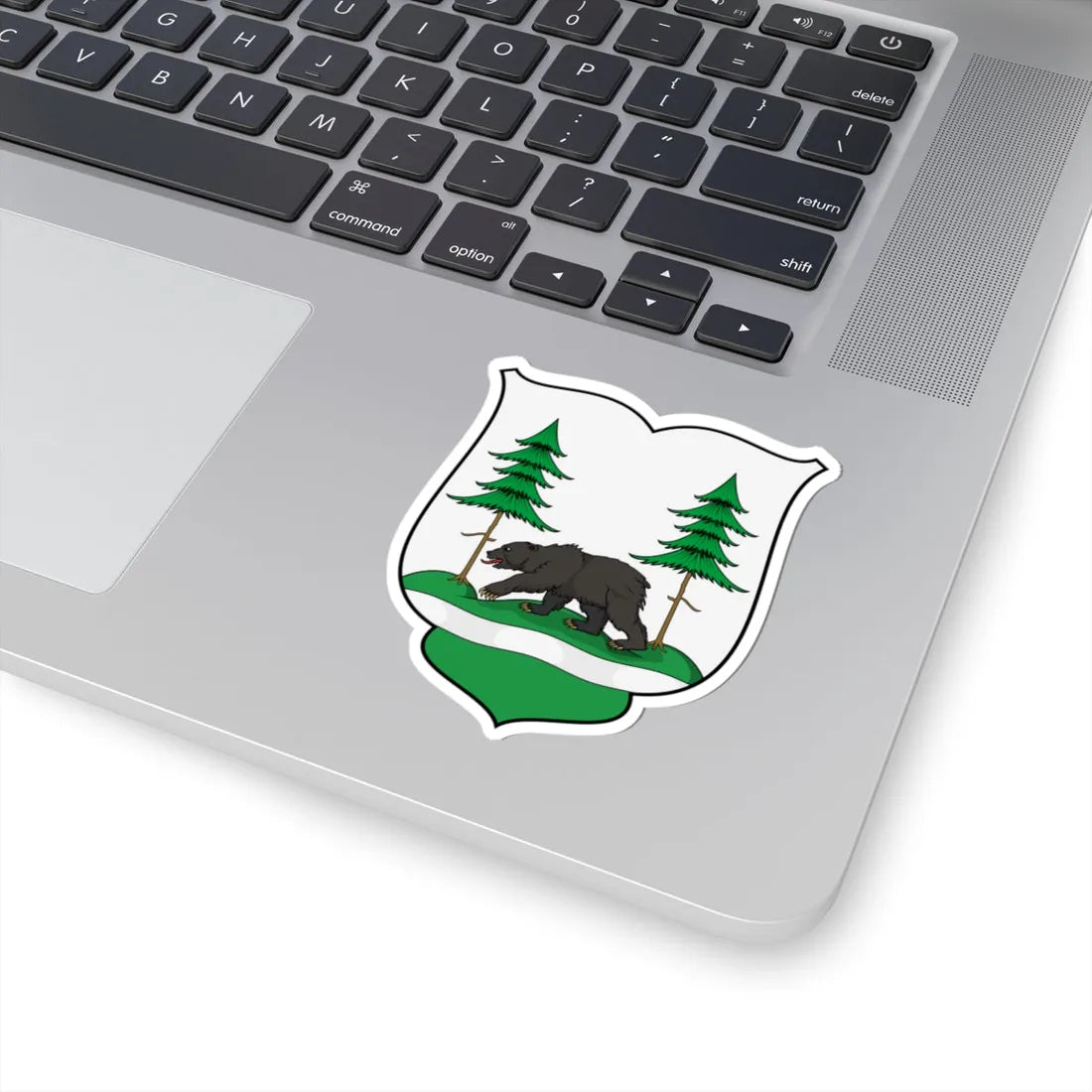Coa Hungary County Árva history (Hungary) (Coat of Arms) STICKER Vinyl Kiss-Cut Decal - The Sticker Space