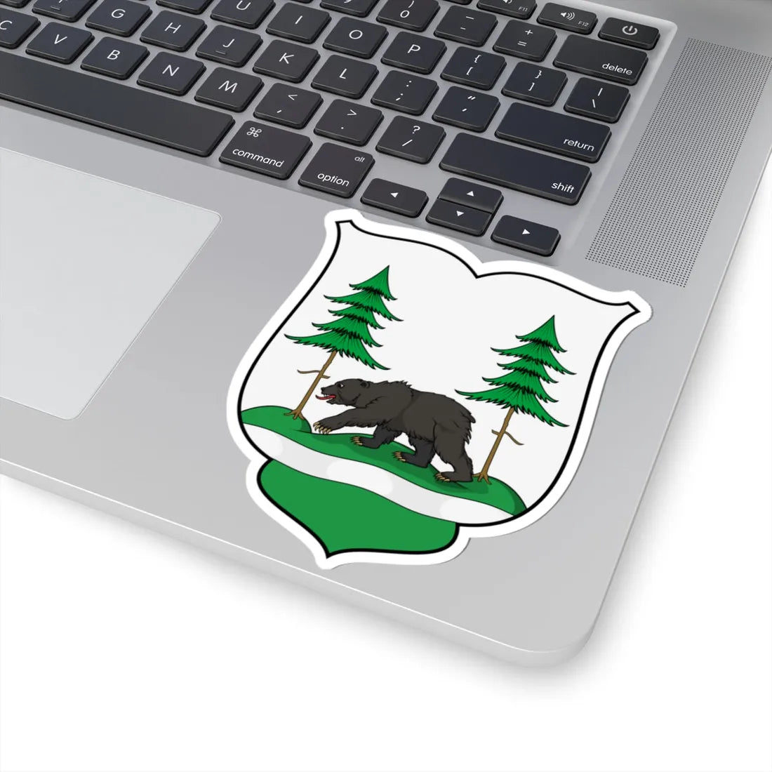 Coa Hungary County Árva history (Hungary) (Coat of Arms) STICKER Vinyl Kiss-Cut Decal - The Sticker Space