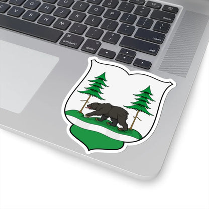 Coa Hungary County Árva history (Hungary) (Coat of Arms) STICKER Vinyl Kiss-Cut Decal - The Sticker Space