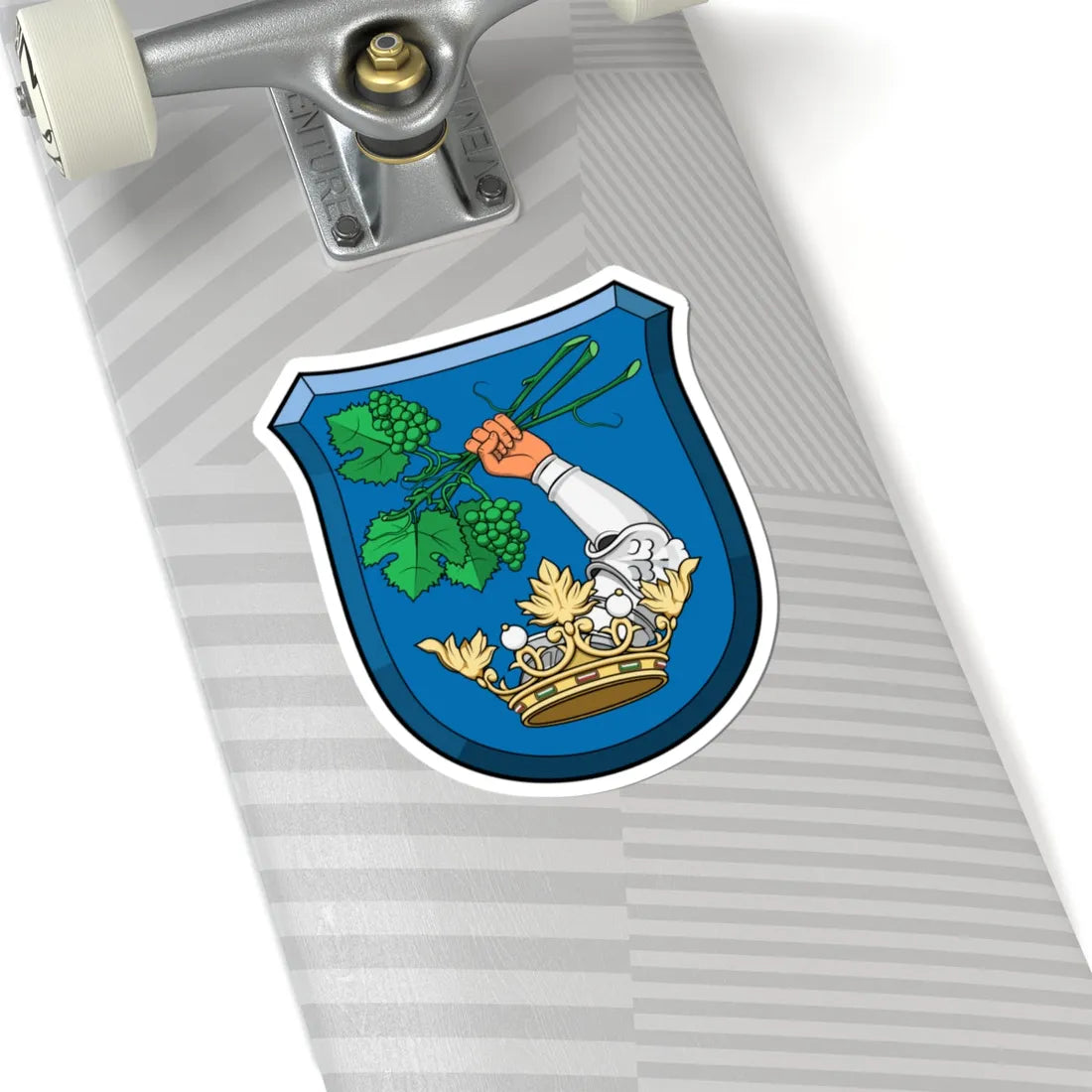 Coa Hungary County Somogy history (Hungary) (Coat of Arms) STICKER Vinyl Kiss-Cut Decal - The Sticker Space