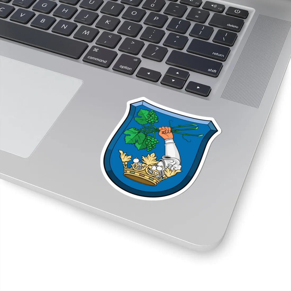 Coa Hungary County Somogy history (Hungary) (Coat of Arms) STICKER Vinyl Kiss-Cut Decal - The Sticker Space