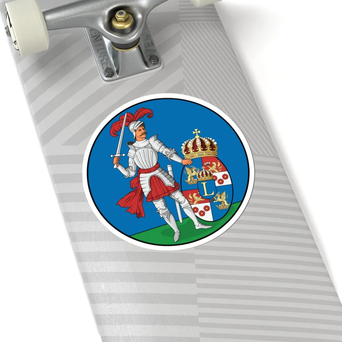 Coa Hungary County Sopron history (Hungary) (Coat of Arms) STICKER Vinyl Kiss-Cut Decal - The Sticker Space