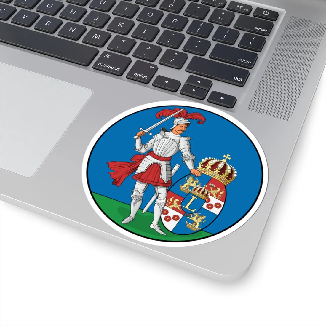 Coa Hungary County Sopron history (Hungary) (Coat of Arms) STICKER Vinyl Kiss-Cut Decal - The Sticker Space