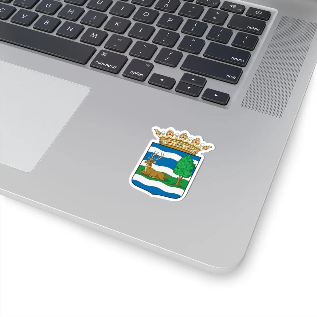 Coa Hungary County Szerém history (Hungary) (Coat of Arms) STICKER Vinyl Kiss-Cut Decal - The Sticker Space