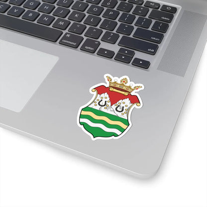 Coa Hungary County Torda-Aranyos history (Hungary) (Coat of Arms) STICKER Vinyl Kiss-Cut Decal - The Sticker Space