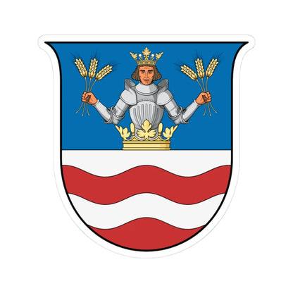 Coa Hungary County Ung history (Hungary) (Coat of Arms) STICKER Vinyl Kiss-Cut Decal 3 Inch White - The Sticker Space