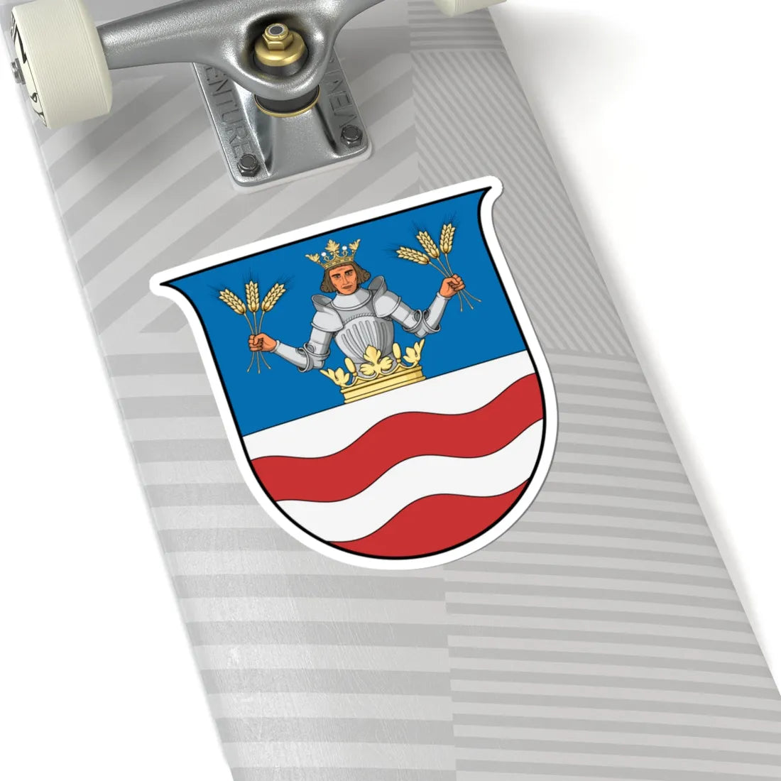Coa Hungary County Ung history (Hungary) (Coat of Arms) STICKER Vinyl Kiss-Cut Decal - The Sticker Space