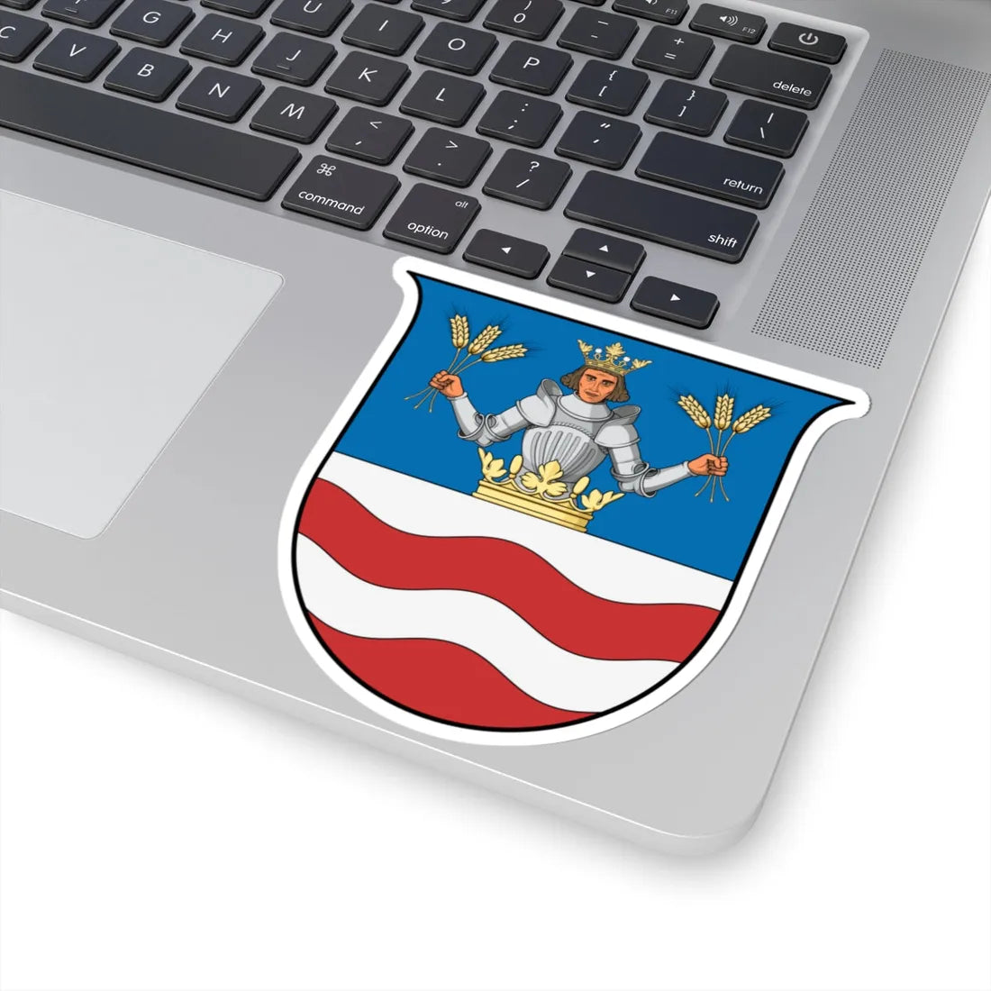 Coa Hungary County Ung history (Hungary) (Coat of Arms) STICKER Vinyl Kiss-Cut Decal - The Sticker Space
