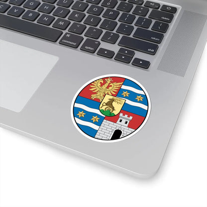 Coa Hungary County Varasd history (Hungary) (Coat of Arms) STICKER Vinyl Kiss-Cut Decal - The Sticker Space