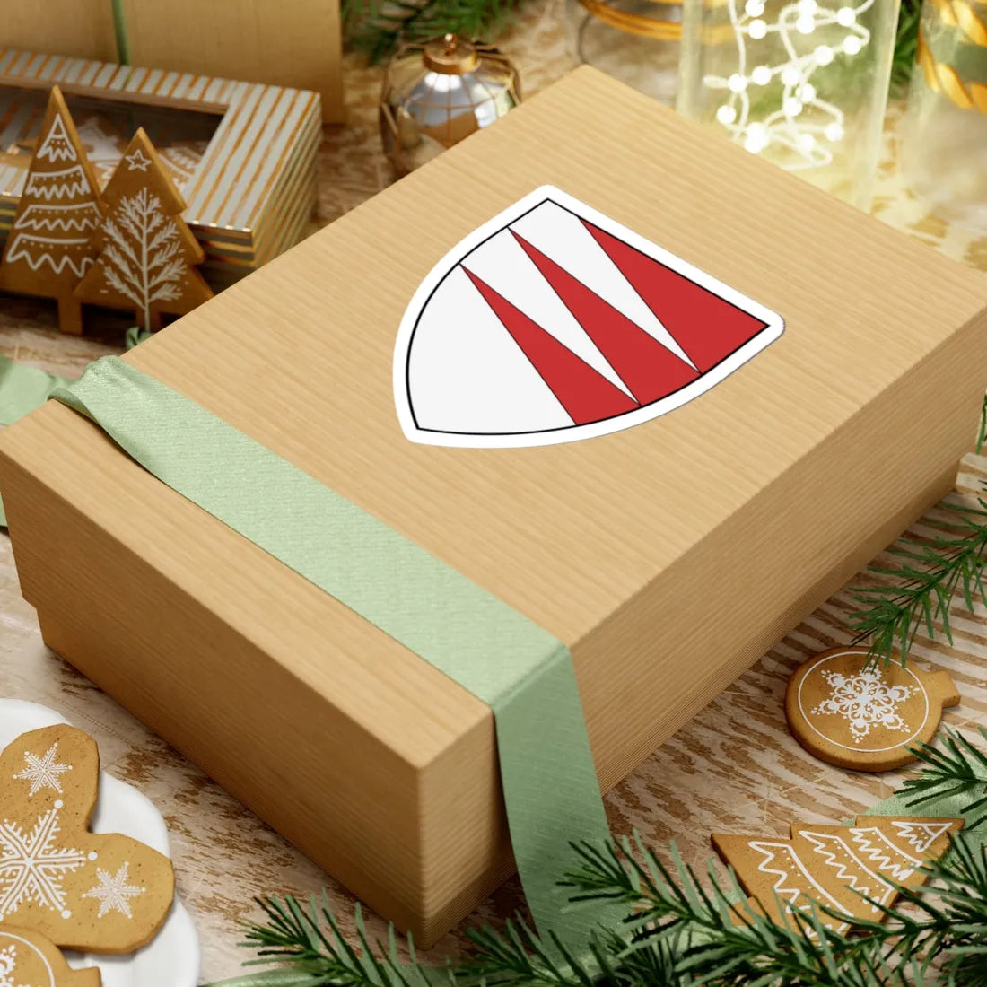 Coa Hungary Family Amádé (Hungary) (Coat of Arms) STICKER Vinyl Kiss-Cut Decal - The Sticker Space