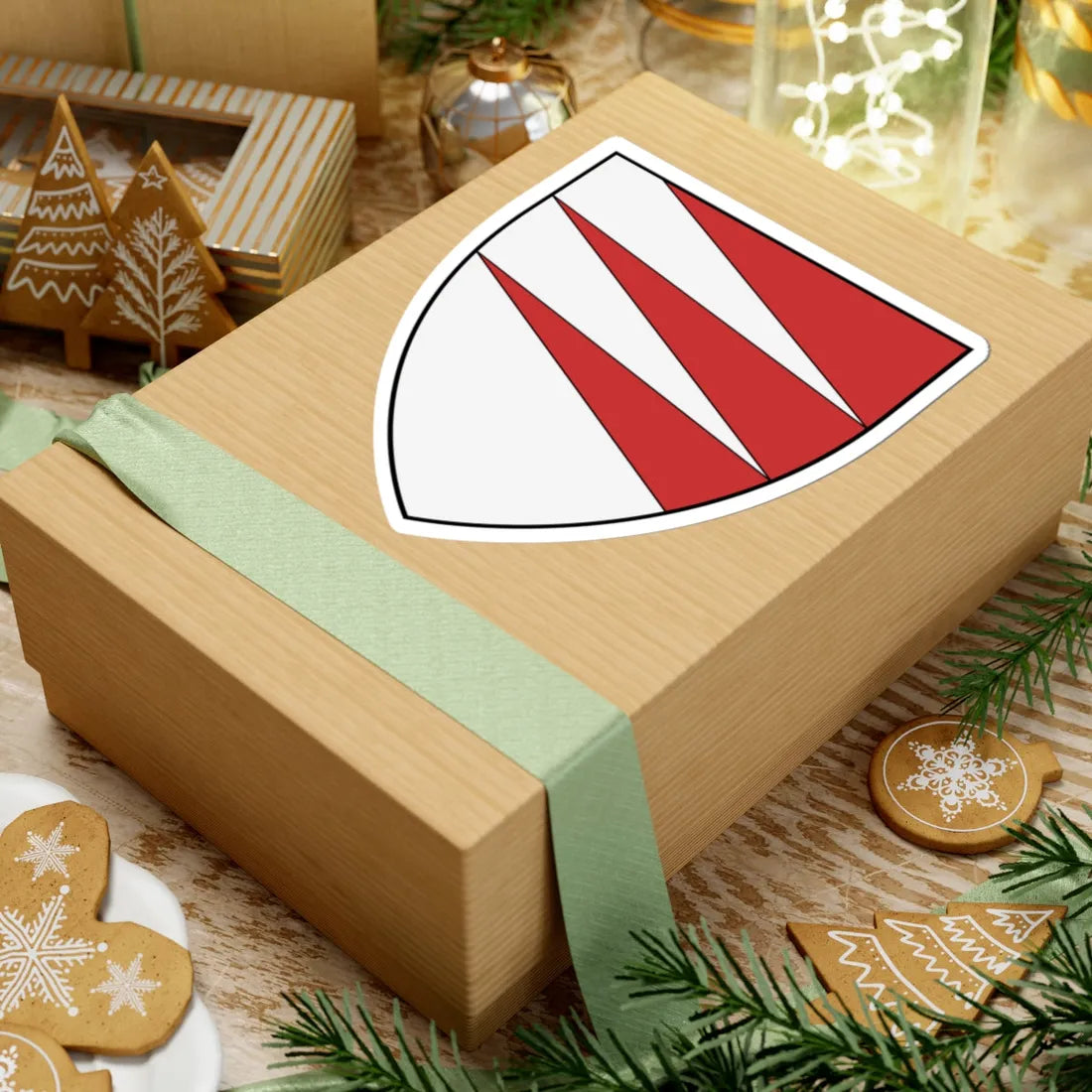 Coa Hungary Family Amádé (Hungary) (Coat of Arms) STICKER Vinyl Kiss-Cut Decal - The Sticker Space