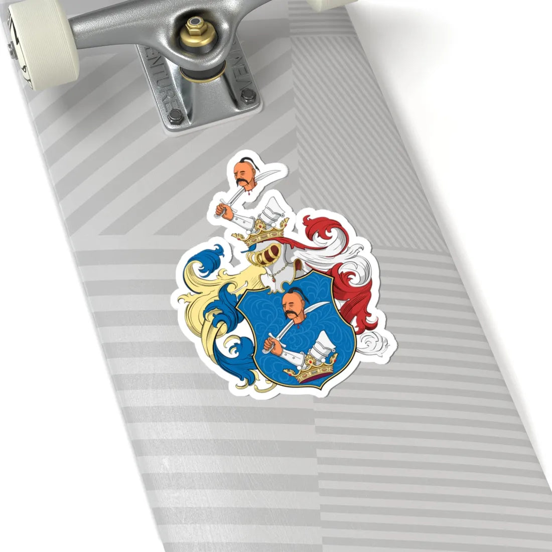 Coa Hungary Family Batta (Hungary) (Coat of Arms) STICKER Vinyl Kiss-Cut Decal - The Sticker Space