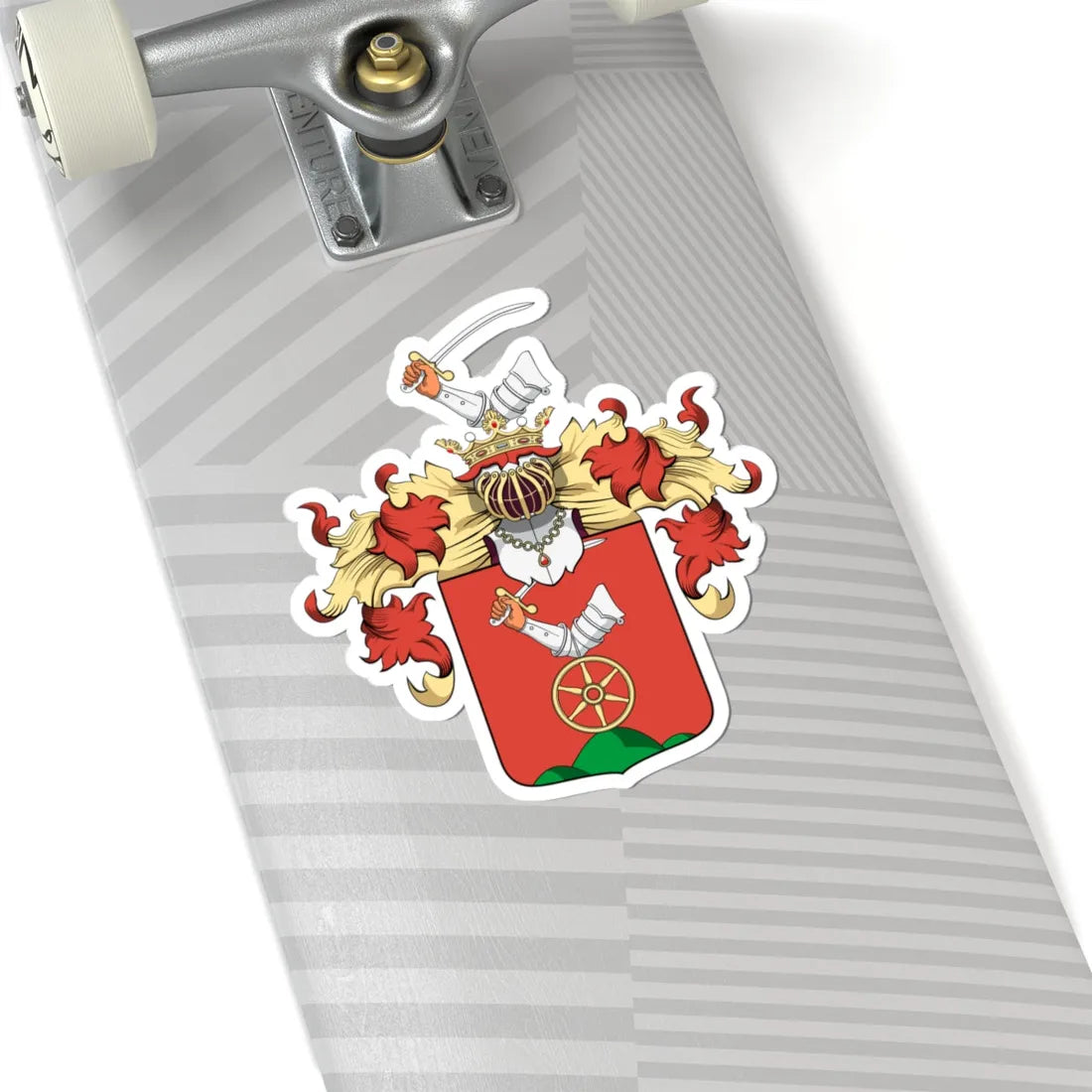 Coa Hungary Family Bedekovich (Hungary) (Coat of Arms) STICKER Vinyl Kiss-Cut Decal - The Sticker Space