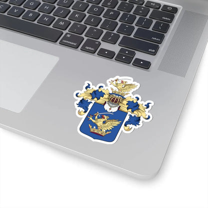 Coa Hungary Family Bánffy (Hungary) (Coat of Arms) STICKER Vinyl Kiss-Cut Decal - The Sticker Space