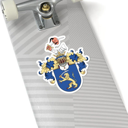 Coa Hungary Family Bobor (Hungary) (Coat of Arms) STICKER Vinyl Kiss-Cut Decal - The Sticker Space