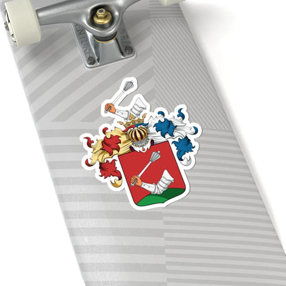 Coa Hungary Family Bonis (Hungary) (Coat of Arms) STICKER Vinyl Kiss-Cut Decal - The Sticker Space
