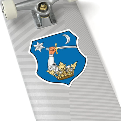 Coa Hungary Family Both Bajna (Hungary) (Coat of Arms) STICKER Vinyl Kiss-Cut Decal - The Sticker Space