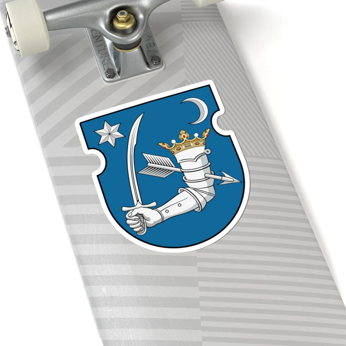 Coa Hungary Family Both Bajnai (Hungary) (Coat of Arms) STICKER Vinyl Kiss-Cut Decal - The Sticker Space