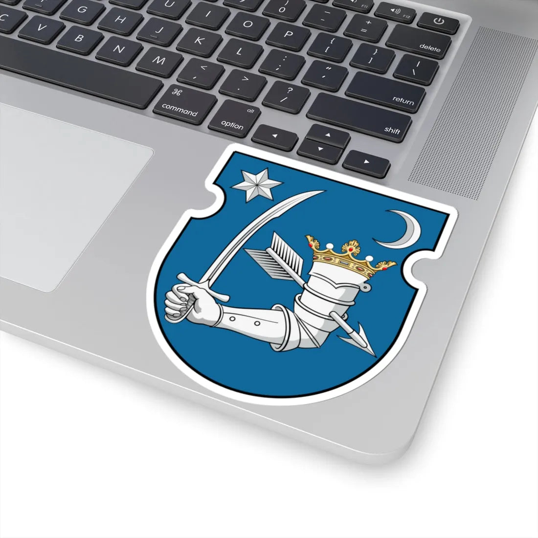 Coa Hungary Family Both Bajnai (Hungary) (Coat of Arms) STICKER Vinyl Kiss-Cut Decal - The Sticker Space