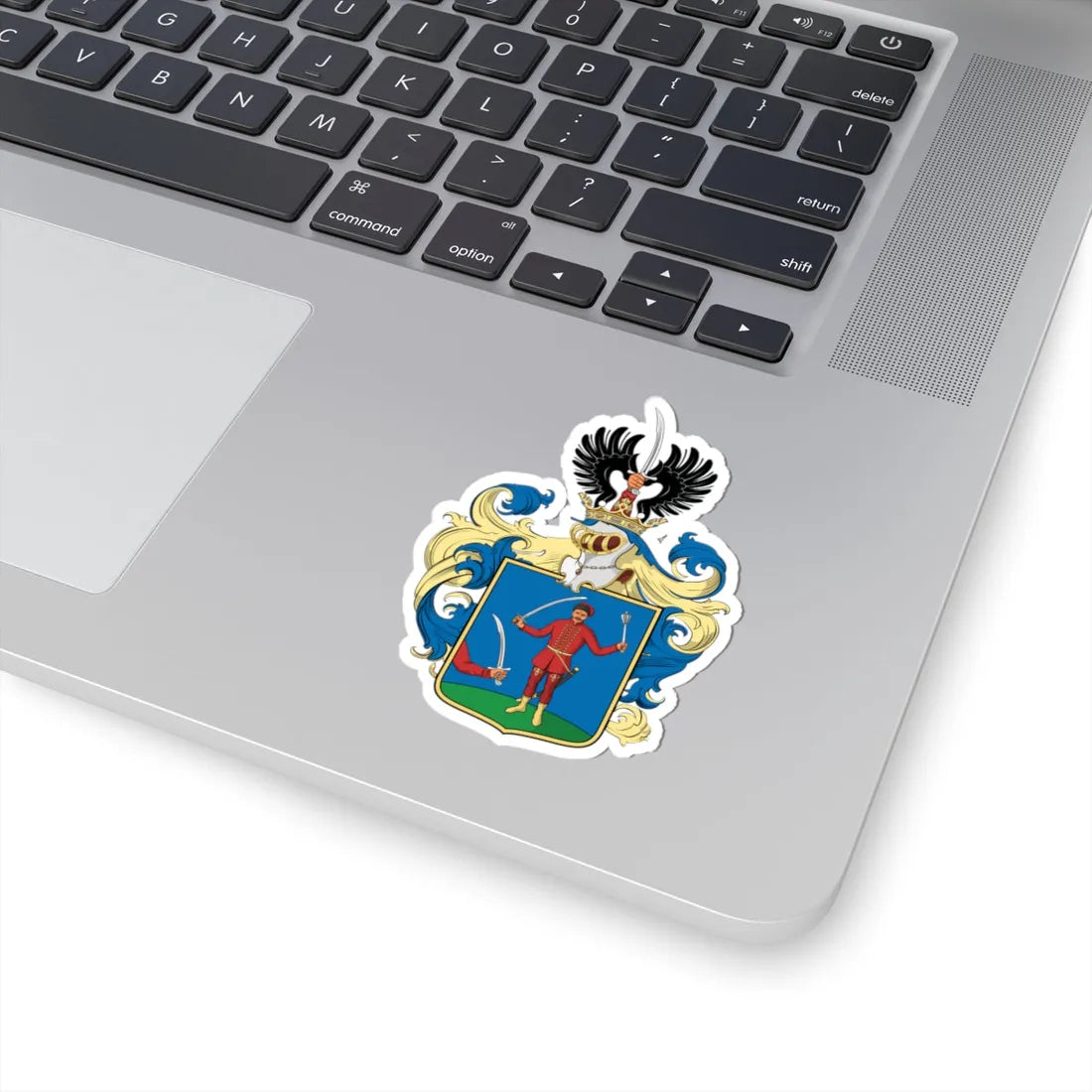 Coa Hungary Family Budaházy V1 (Hungary) (Coat of Arms) STICKER Vinyl Kiss-Cut Decal - The Sticker Space