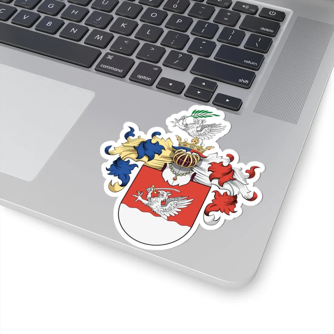 Coa Hungary Family Csite (Hungary) (Coat of Arms) STICKER Vinyl Kiss-Cut Decal - The Sticker Space