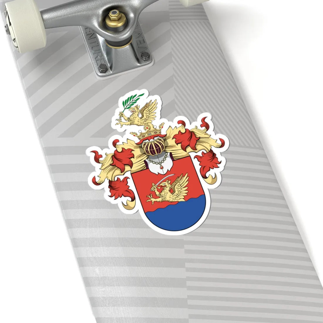 Coa Hungary Family Csite v2 (Hungary) (Coat of Arms) STICKER Vinyl Kiss-Cut Decal - The Sticker Space