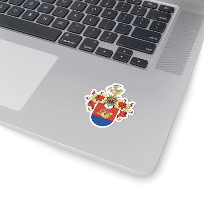 Coa Hungary Family Csite v2 (Hungary) (Coat of Arms) STICKER Vinyl Kiss-Cut Decal - The Sticker Space