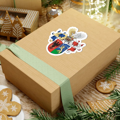 Coa Hungary Family Erőss Somogy (Hungary) (Coat of Arms) STICKER Vinyl Kiss-Cut Decal - The Sticker Space