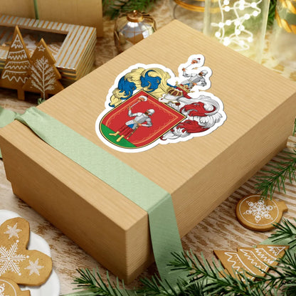 Coa Hungary Family Holló (Hungary) (Coat of Arms) STICKER Vinyl Kiss-Cut Decal - The Sticker Space