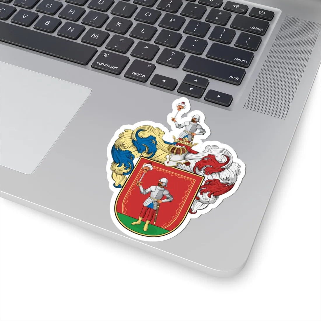 Coa Hungary Family Holló (Hungary) (Coat of Arms) STICKER Vinyl Kiss-Cut Decal - The Sticker Space
