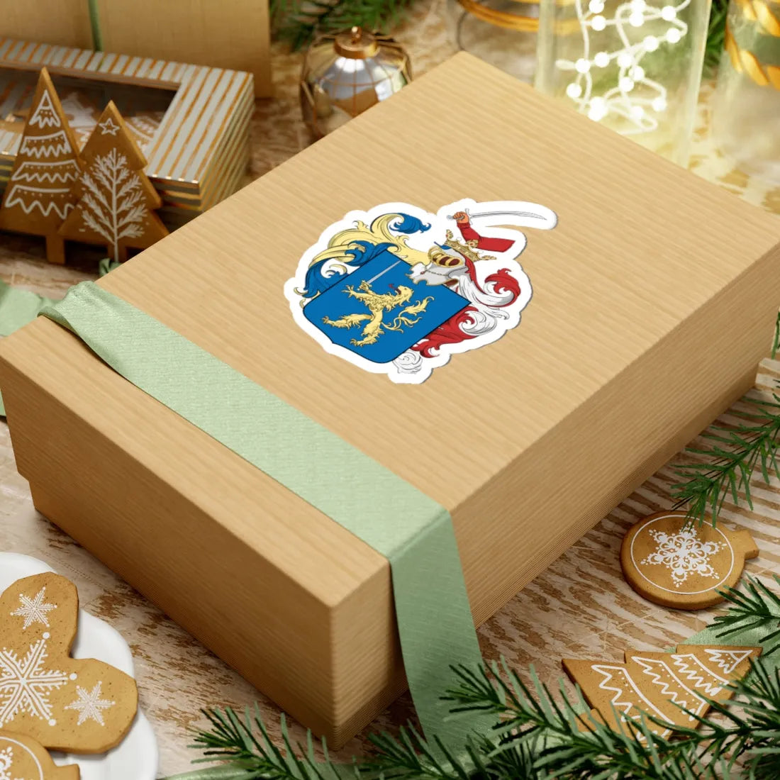 Coa Hungary Family Horváth 1631 (Hungary) (Coat of Arms) STICKER Vinyl Kiss-Cut Decal - The Sticker Space