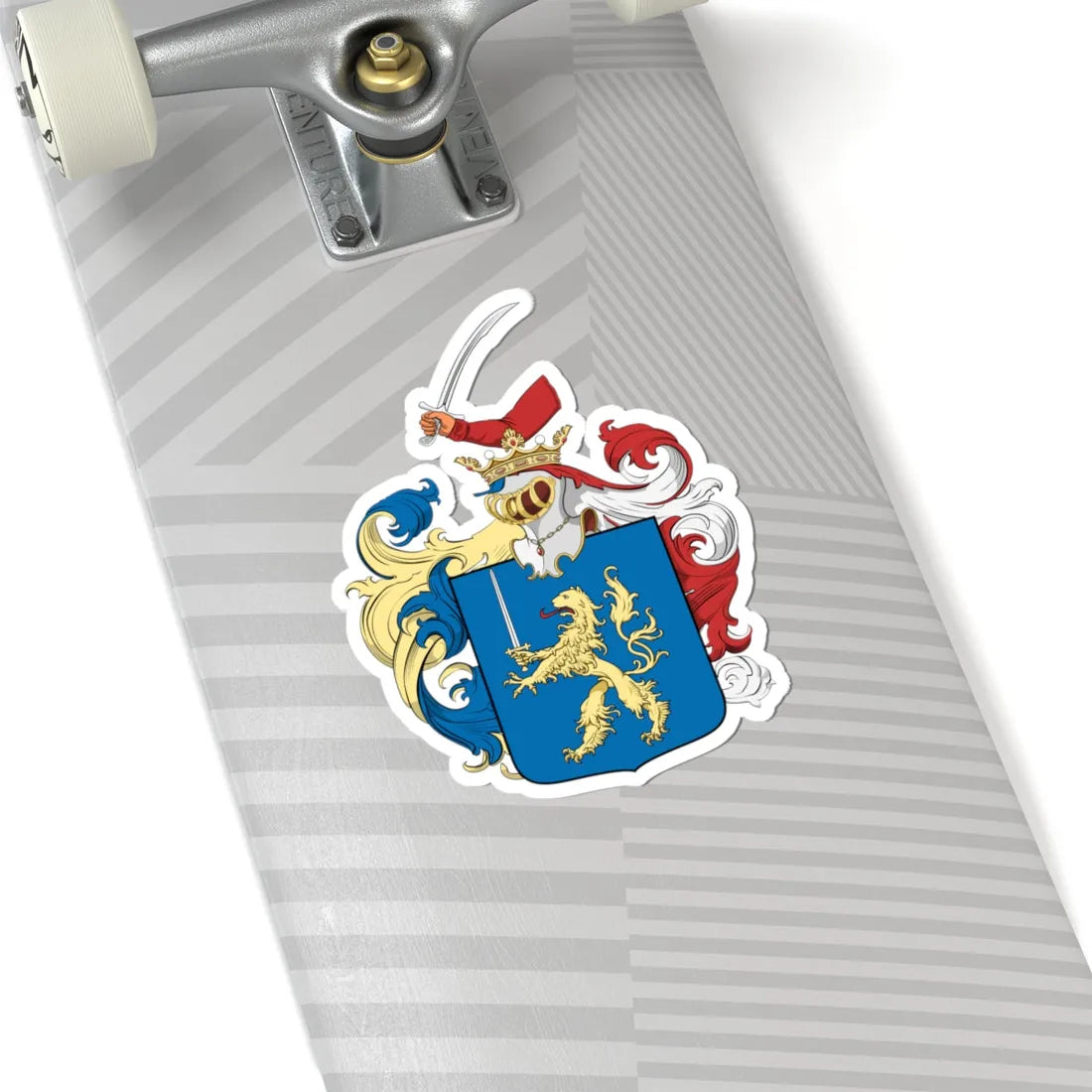 Coa Hungary Family Horváth 1631 (Hungary) (Coat of Arms) STICKER Vinyl Kiss-Cut Decal - The Sticker Space
