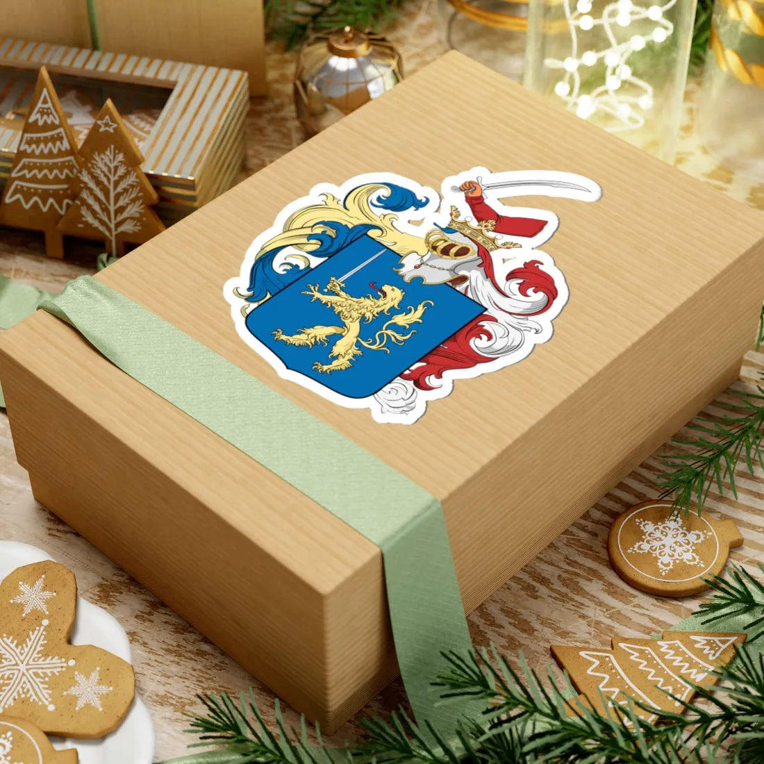 Coa Hungary Family Horváth 1631 (Hungary) (Coat of Arms) STICKER Vinyl Kiss-Cut Decal - The Sticker Space