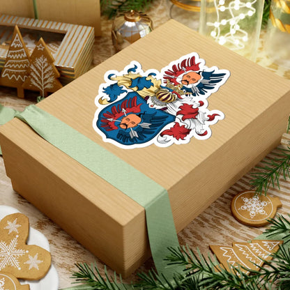 Coa Hungary Family Kajdachy (Hungary) (Coat of Arms) STICKER Vinyl Kiss-Cut Decal - The Sticker Space