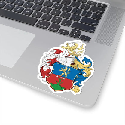 Coa Hungary Family Maghy (Hungary) (Coat of Arms) STICKER Vinyl Kiss-Cut Decal - The Sticker Space